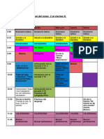 Cronograma Semanal Del 2 Al Viernes 6