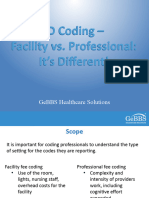 AHIMA ED Coding Professional Fee Vs Facility