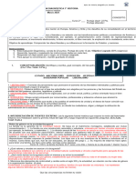 1° Medio Diagnóstico - Pauta Hist 2023