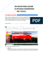 Belajar Akuntansi Dasar Menggunakan Aplikasi Sederhana Ms Excell - Dosen