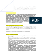 Fortificación Con Micronutrientes en Polvo