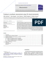 Training in Coordinate Measurement Using