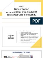 Bahan Tayang Usia Produktif Dan Lansia