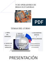 Operación de Plataformas Elevadoras