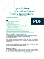 Aguas Polares: (Características, Fauna, Flora y Temperatura)