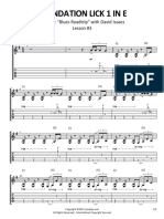 3 Foundation Lick 1 in E