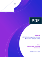 Aula 14: PETROBRAS (Cargos Área Técnica) Matemática - 2023 (Pós-Edital)