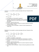 Serie td3 Diagnostic