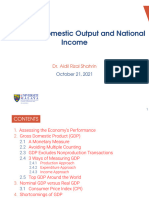 Measuring Domestic Output and National Income-Macroeconomic