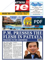 Inside This Issue:: P.M. Presses The Flesh in Pattaya