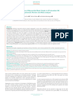 Blush Grade STEMI Meta-Analysis 2022