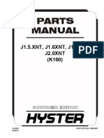 J1.5.XNT, J1.6XNT, J1.8XNT, J2.0XNT (K160) : 1674207 ©2015 Hyster Company 02/2016