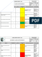 Matriz de Riesgo Limpieza