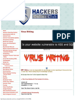 Virus Writing - HackersOnlineClub