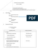 A Detailed Lesson Plan in English 9 Julie