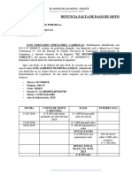 Denuncia Ronda Campesina Luis Alberto Olortiga Limay