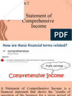 Statement of Comprehensive Income