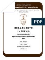 Reglamento Académico 2023-2024