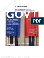 Govt 5th Edition Sidlow Test Bank