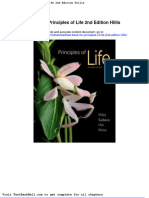 Test Bank For Principles of Life 2nd Edition Hillis