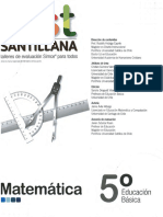 Test Matematica 5°