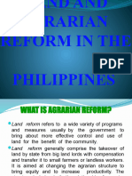 Riph Lecture On The History of Philippine Agrarian Reform