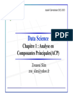 Data Science - Méthodes Descriptives