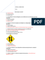 Questionário Sobre Carteira de Motorista de Puebla