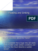 Floating and Sinking