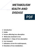 Iron Metabolism