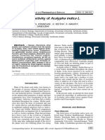 3 Antibacterial Activity of Acalypha Indica L.