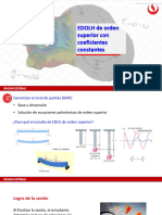 MA264 Sesión 6.1 EDOLH de Orden Superior Con Coeficientes Constantes - Martes
