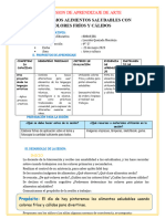 Sesión de Aprendizaje 1 - Arte