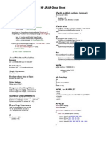 Java Cheat Sheet