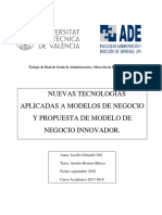 Ochando - NUEVAS TECNOLOGÍAS APLICADAS A MODELOS DE NEGOCIO Y PROPUESTA DE MODELO DE NEGOCIO INNO...