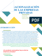 Nacionalizacion de Empresas Privadas (Final)