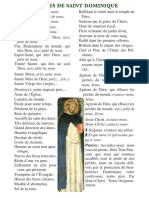 Litanies de Saint Dominique