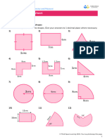 Third Space Learning 2D Shapes GCSE Worksheet