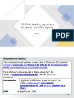 CD-B3-A-Analisar, Organizar e Recuperar Conteúdos Digitais: Sessão