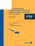 Responsabilidad Penal y Administrativa de Las Personas Juridicas