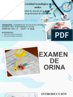 Examen de Orina