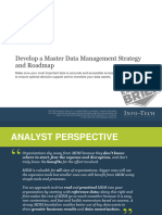 01 Develop A Master Data Management Strategy and Roadmap Executive Brief