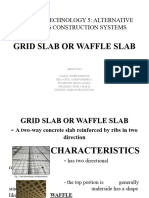 Building Technology 5 (Waffle Slab or Grid Slab) Presentation