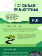 3.2 Drenajes Artificiales