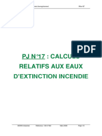 PJ17 - Note de Calcul Eaux Incendie