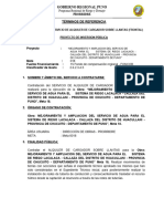 Términos de Referencia de Cargador Sobre Llantas (Frontal) Lacalaca Final