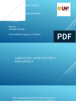 Tareas de La Psicotécnica Pedagógica