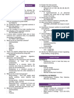 NDT Reviewer Carbo Lipid Protein