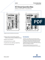 Product Data Sheet Cto Dcs Smart Junction Box Ce Atex Iecex Ordinary Zone 2 Locations Deltav en 6385012