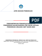 Butir Arahan Pendampingan Pemanfaatan Rapor Pendidikan Dalam Rangka PBD-Kota Bandung